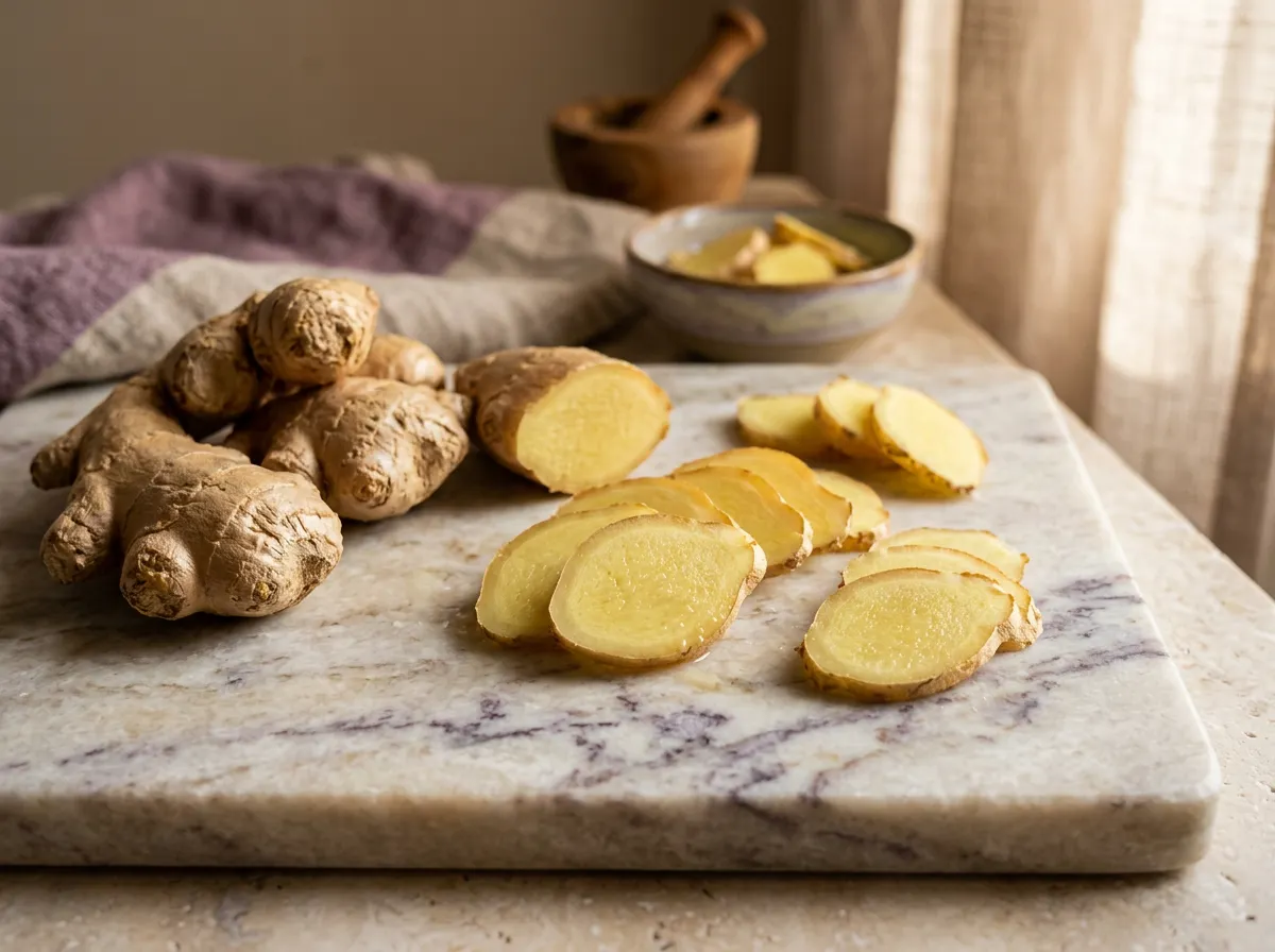 Gemberwortel extract voordelen dagelijkse routine &mdash; vers gemberwortel
